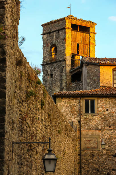 Veduta di Chiozza, frazione di Castiglione di Garfagnana